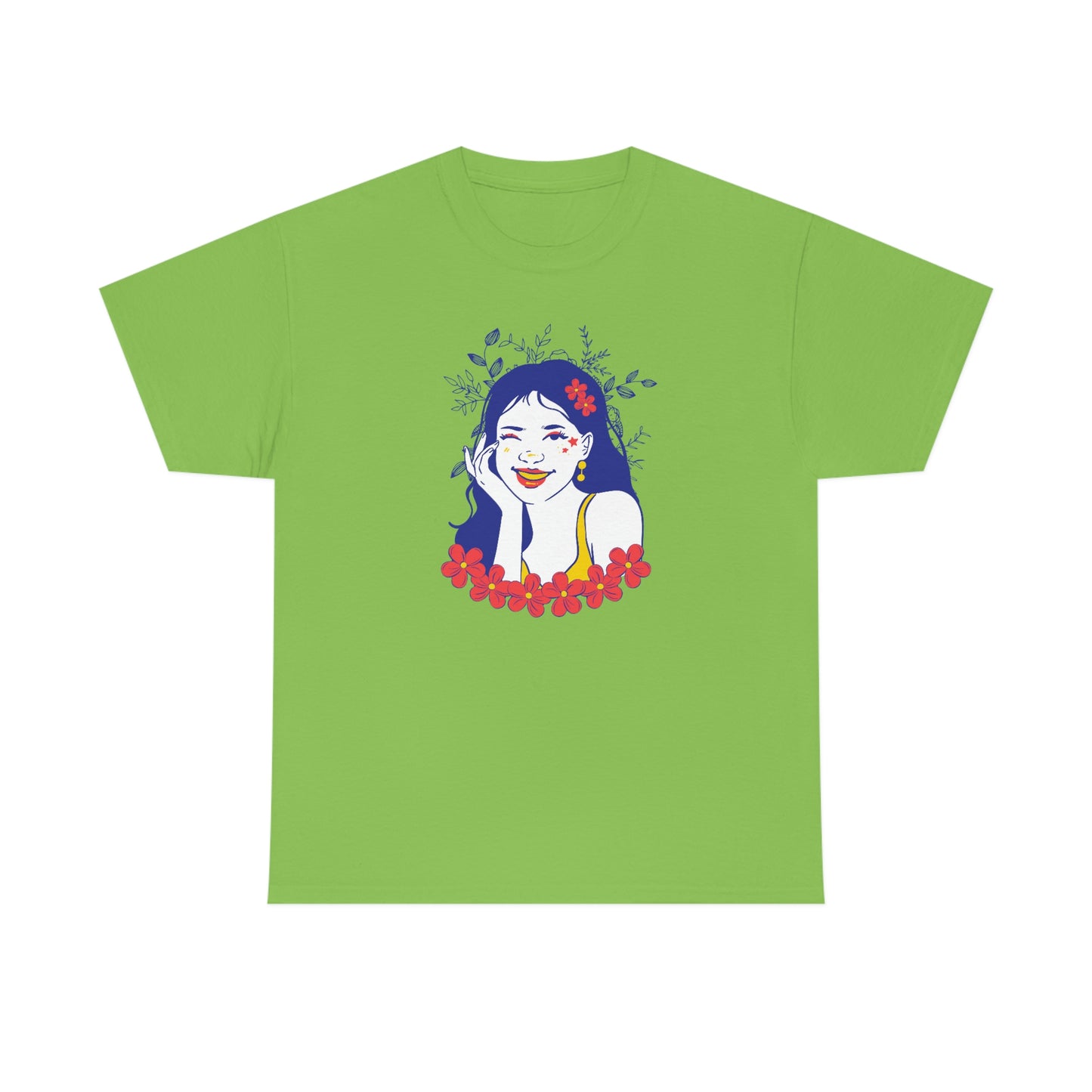 "Sunny Smiles" Unisex Heavy Cotton Tee