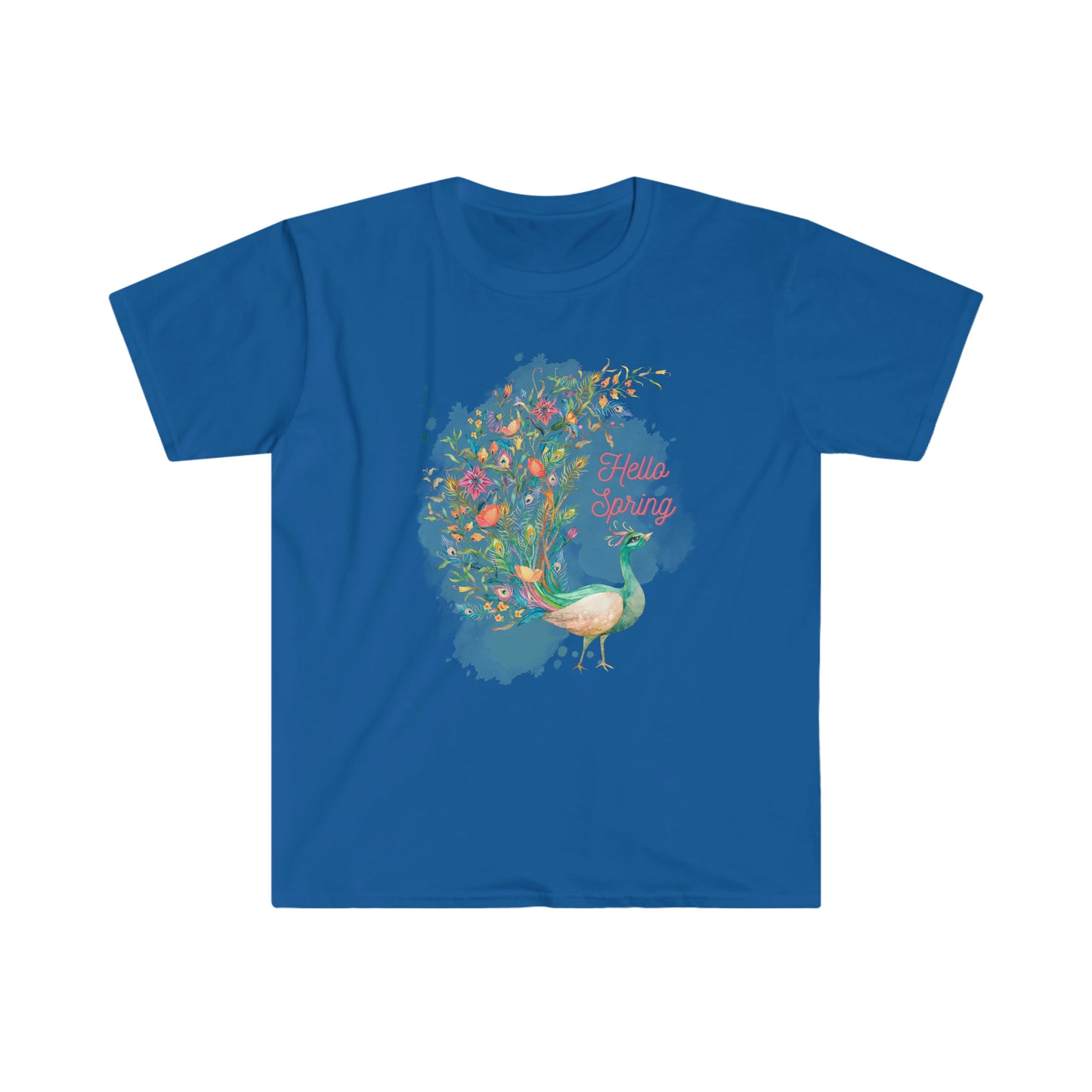 "Hello Spring" Unisex Softstyle T-Shirt