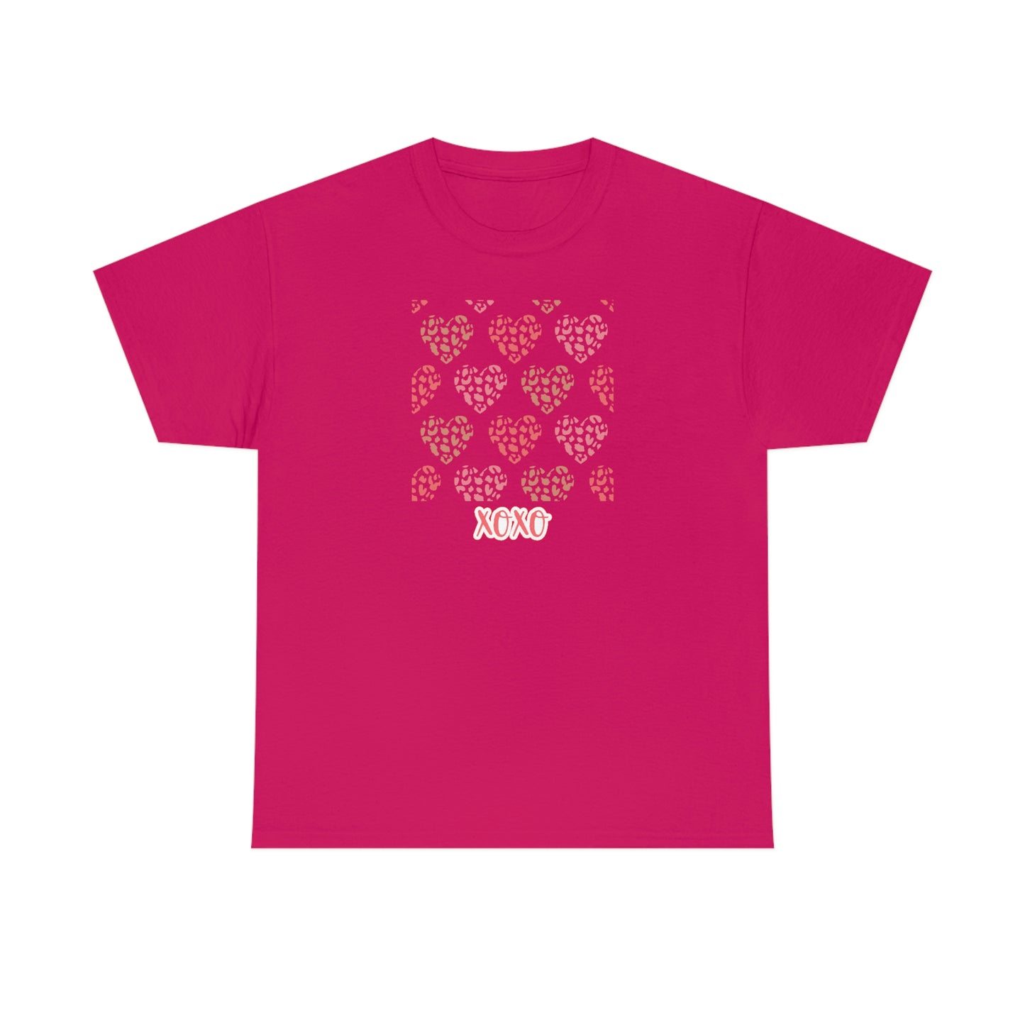 "XOXO Hearts" Unisex Heavy Cotton Tee