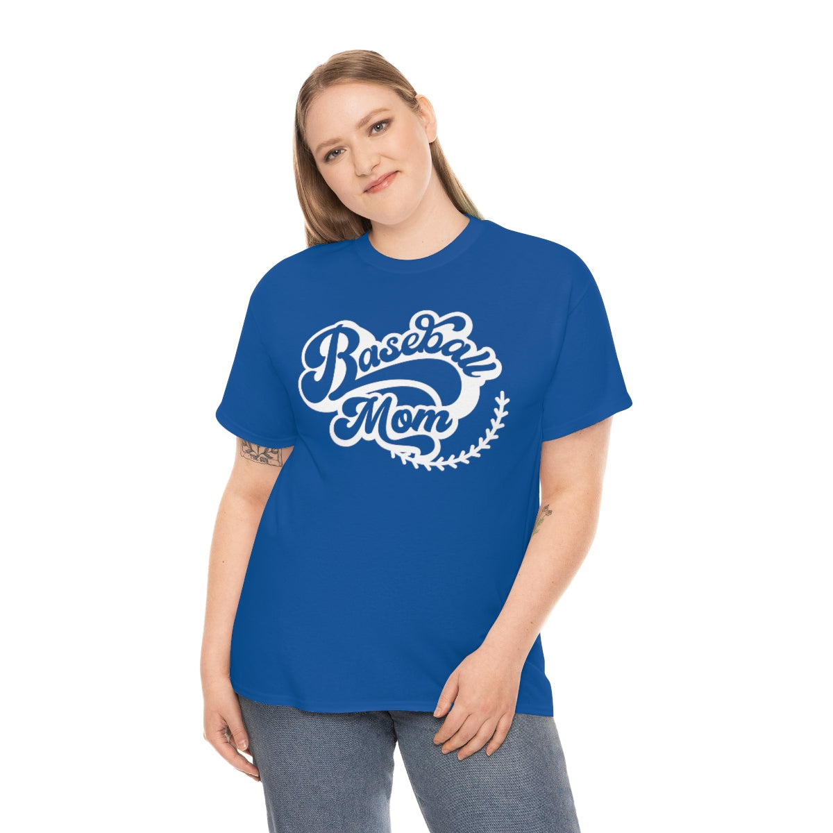 "Baseball Mom" Unisex Heavy Cotton Tee