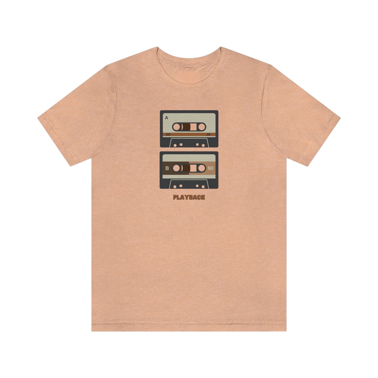 "Playback" Unisex Jersey Short Sleeve Tee