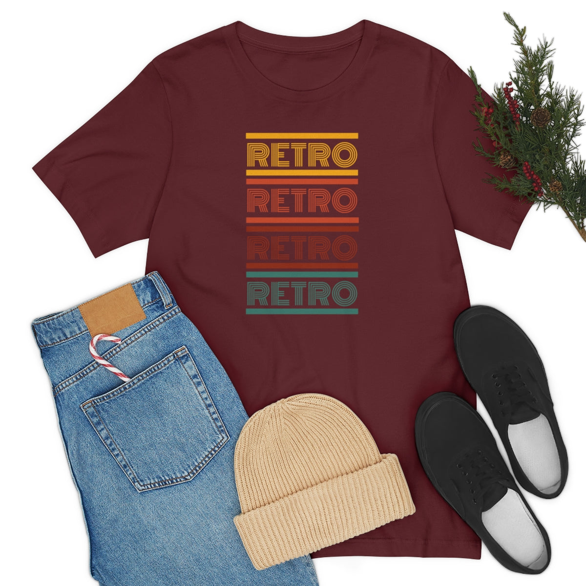 Retro Unisex Jersey Short Sleeve Tee