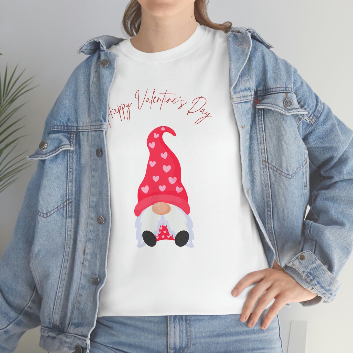"Happy Valentine's Day" Unisex Heavy Cotton Tee