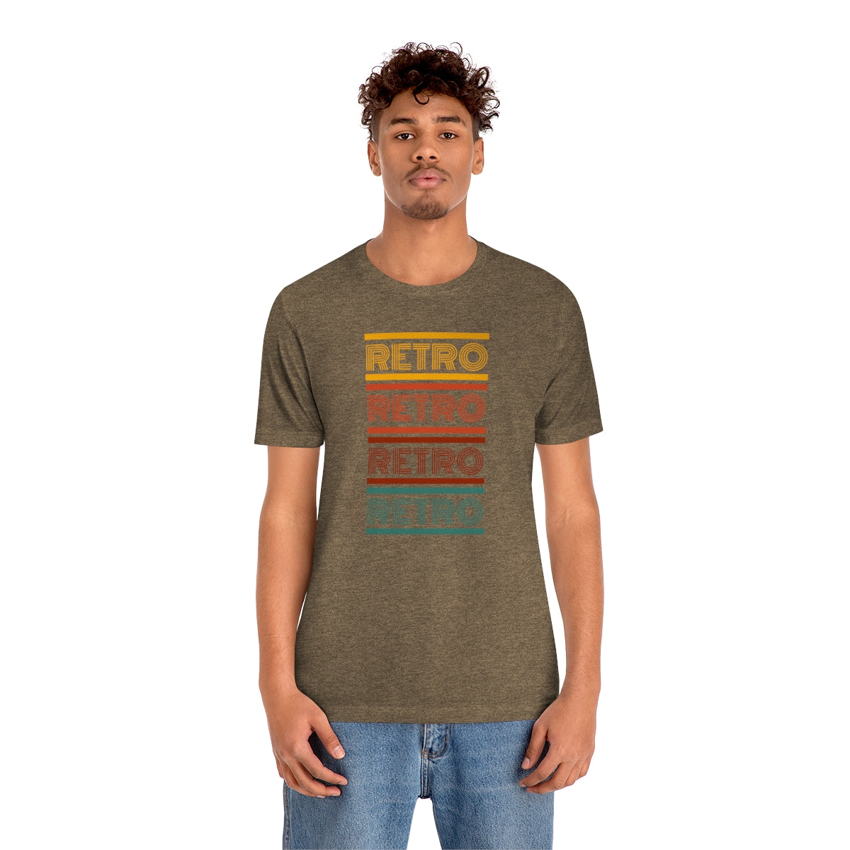 Retro Unisex Jersey Short Sleeve Tee