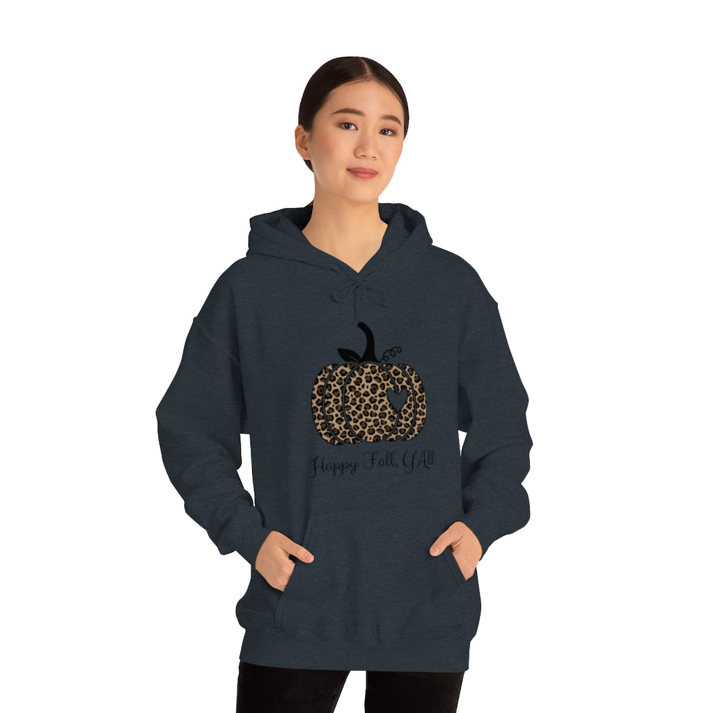 Happy Fall Y'all Unisex Heavy Blend™ Hooded Sweatshirt