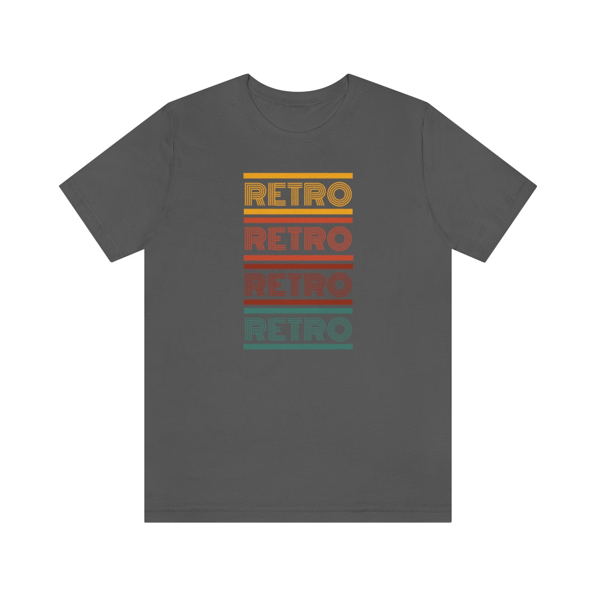 Retro Unisex Jersey Short Sleeve Tee