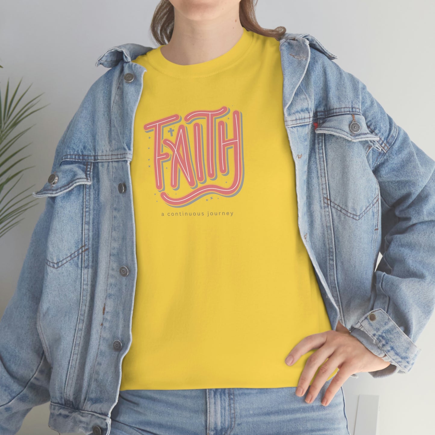 "Faith" Unisex Heavy Cotton Tee