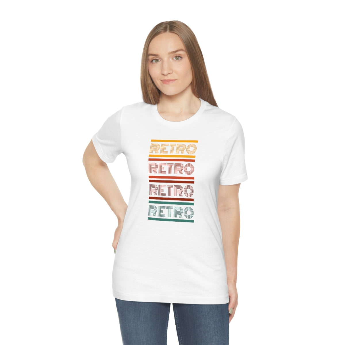 Retro Unisex Jersey Short Sleeve Tee