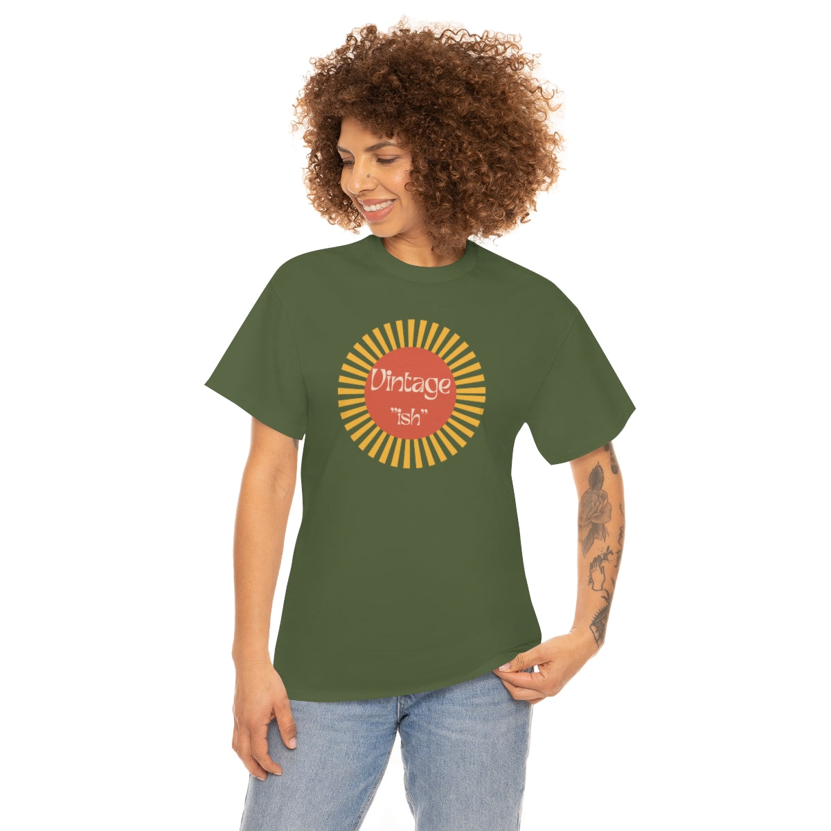 Vintage "ISH" Unisex Heavy Cotton Tee