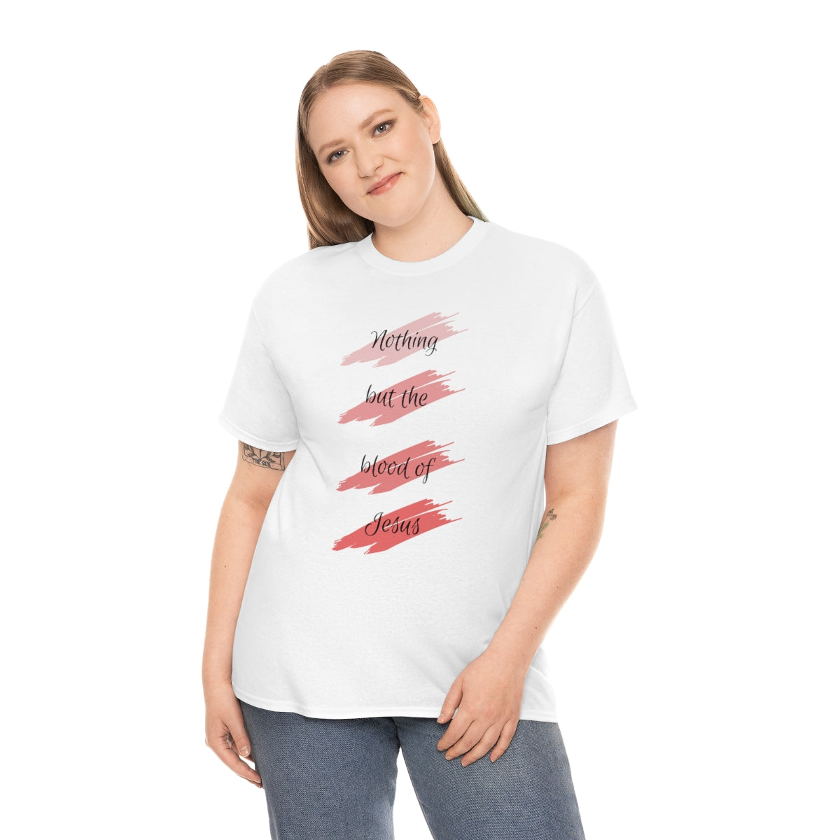 "Nothing But the Blood" Unisex Heavy Cotton Tee