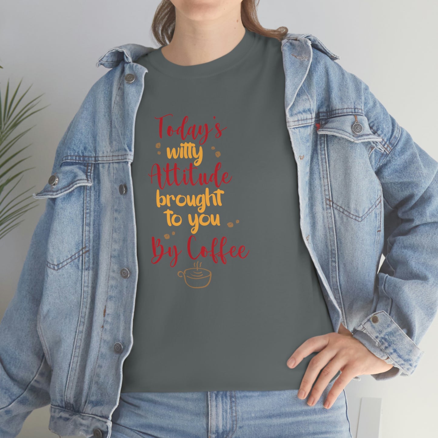 "Witty Attitude" Unisex Heavy Cotton Tee