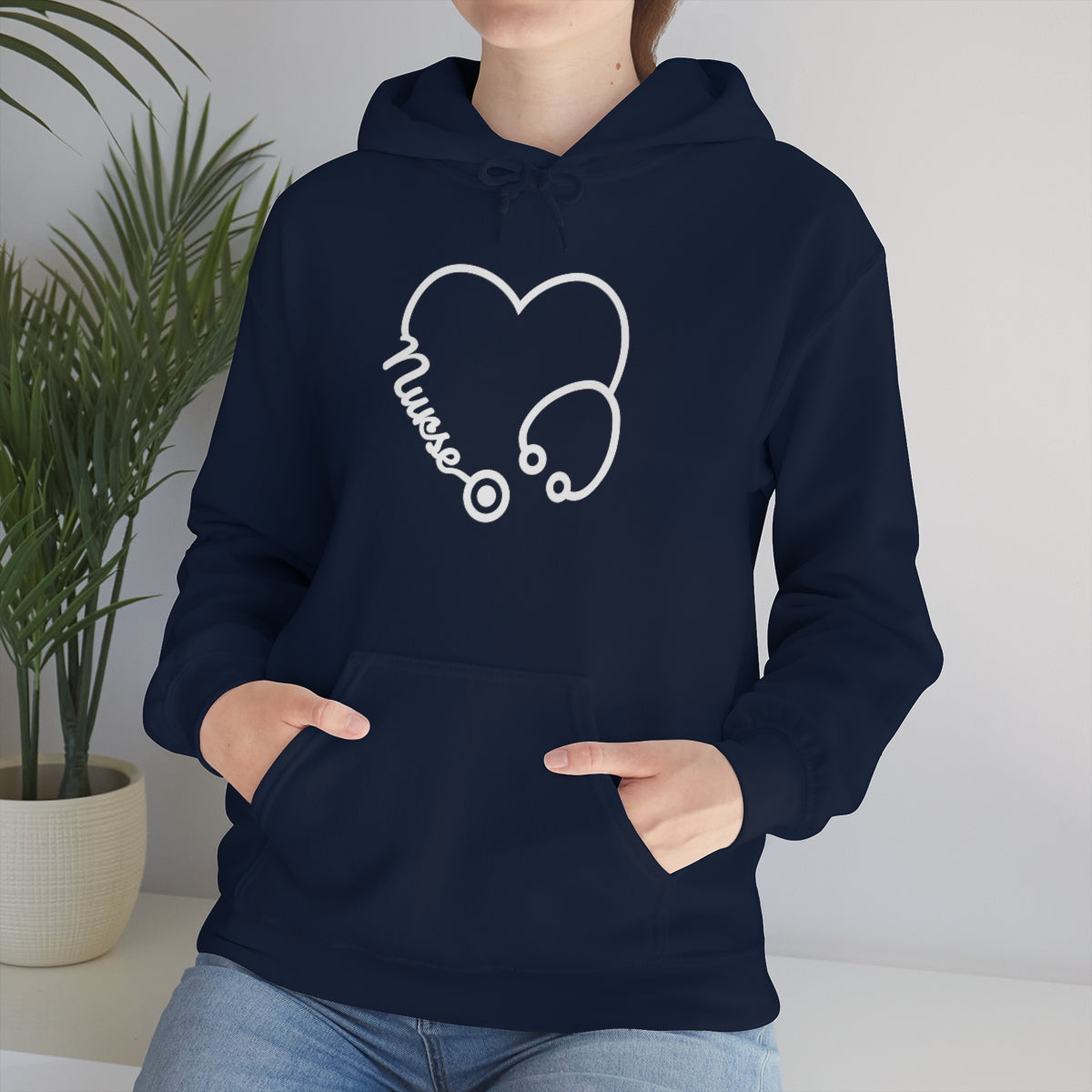 "Nurse" Unisex Heavy Blend™ Hooded Sweatshirt