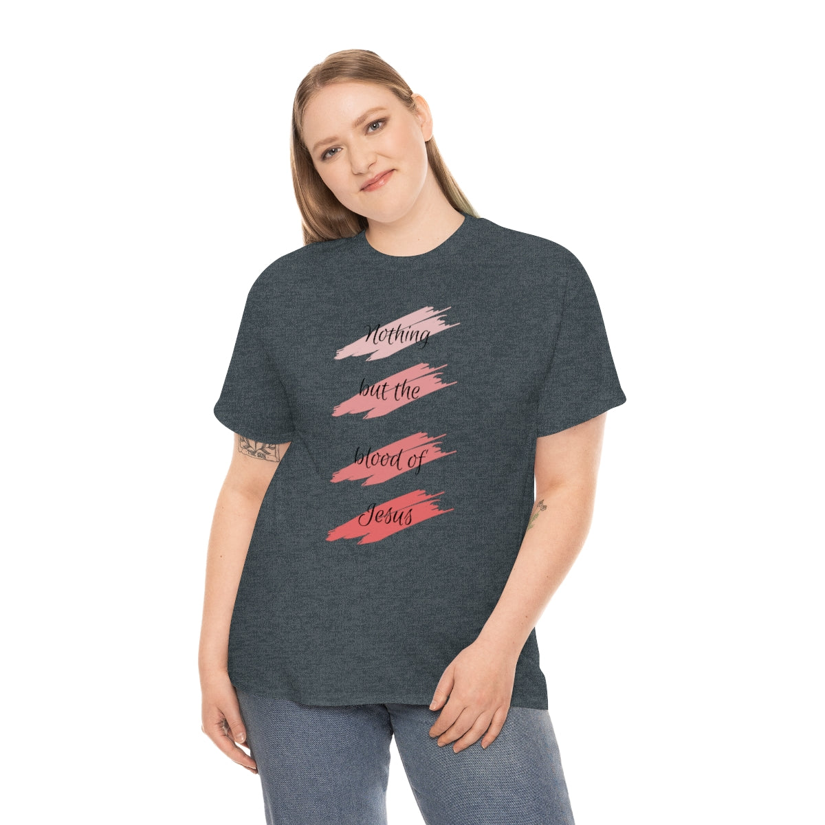 "Nothing But the Blood" Unisex Heavy Cotton Tee