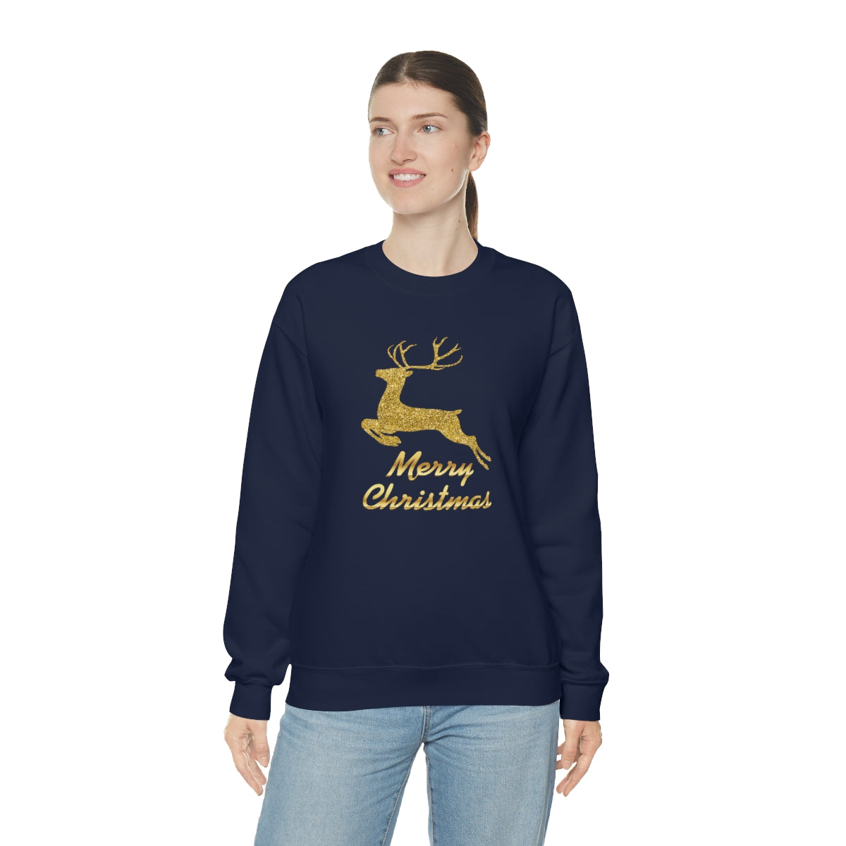"Merry Christmas" Unisex Heavy Blend™ Crewneck Sweatshirt