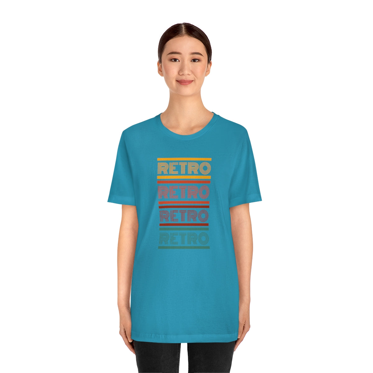 Retro Unisex Jersey Short Sleeve Tee