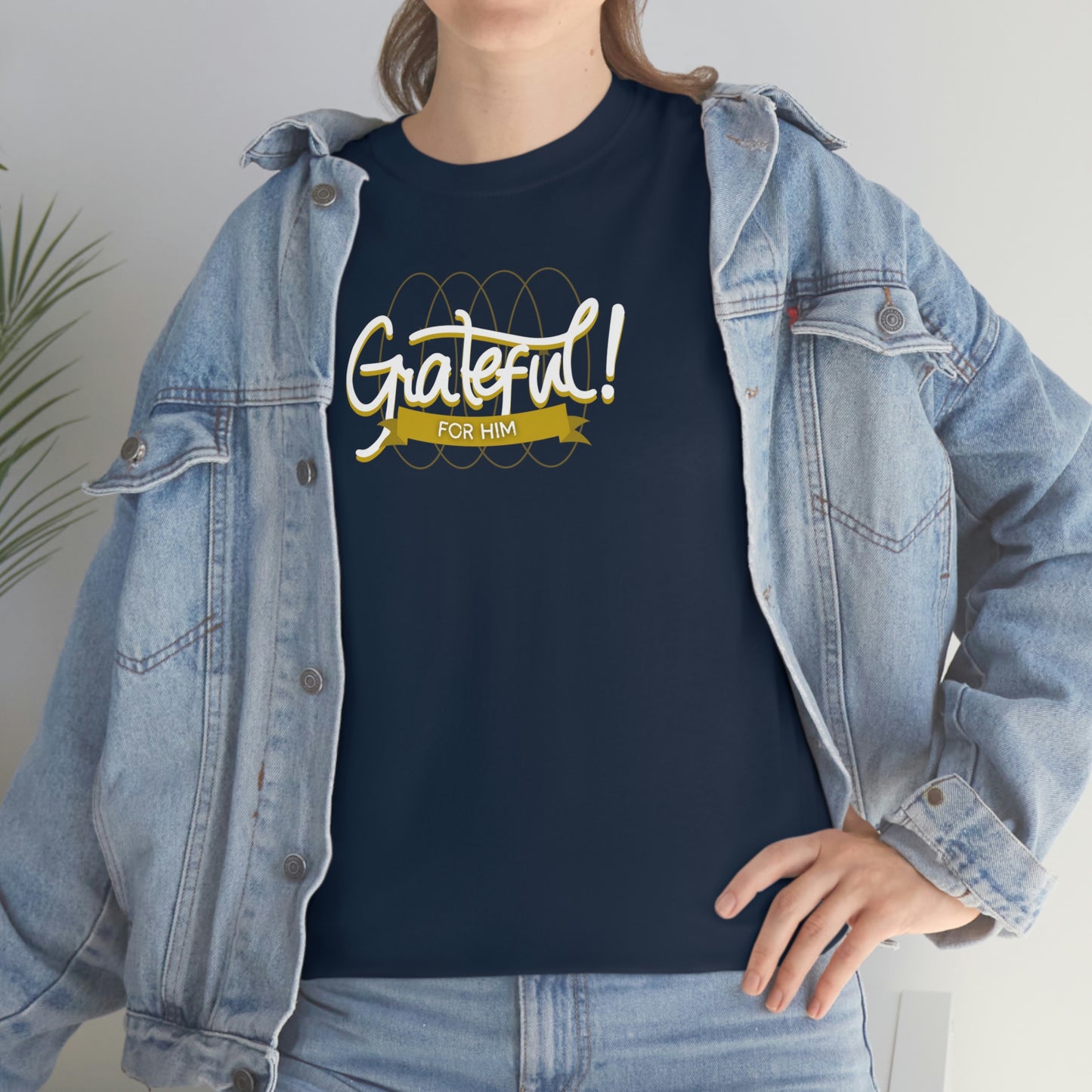 "Grateful" Unisex Heavy Cotton Tee