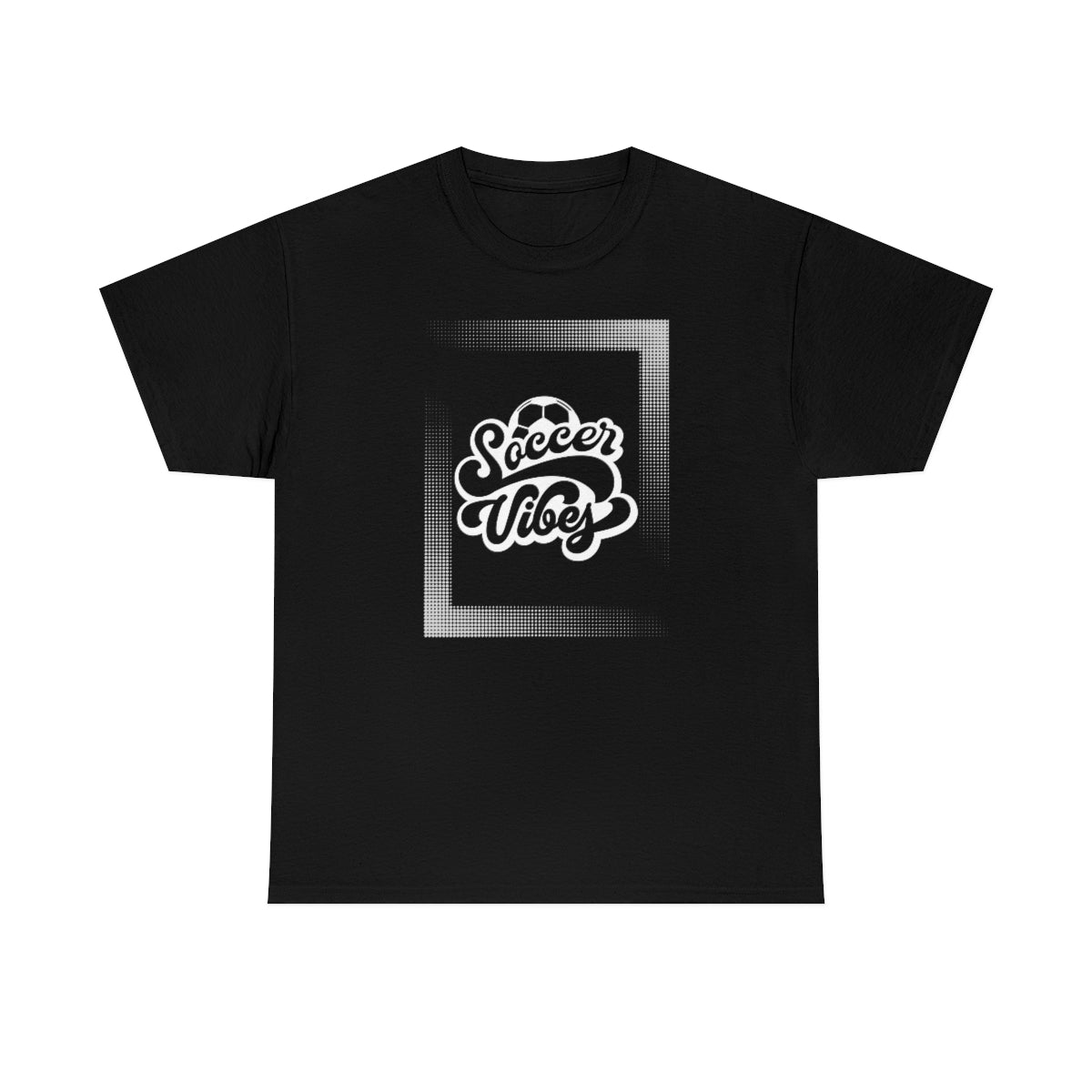 "Soccer Vibes" Unisex Heavy Cotton Tee