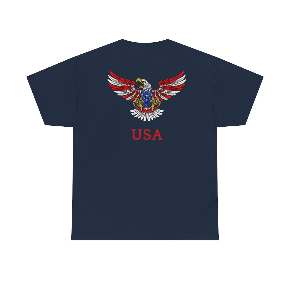 "Bald Eagle USA" Unisex Heavy Cotton Tee