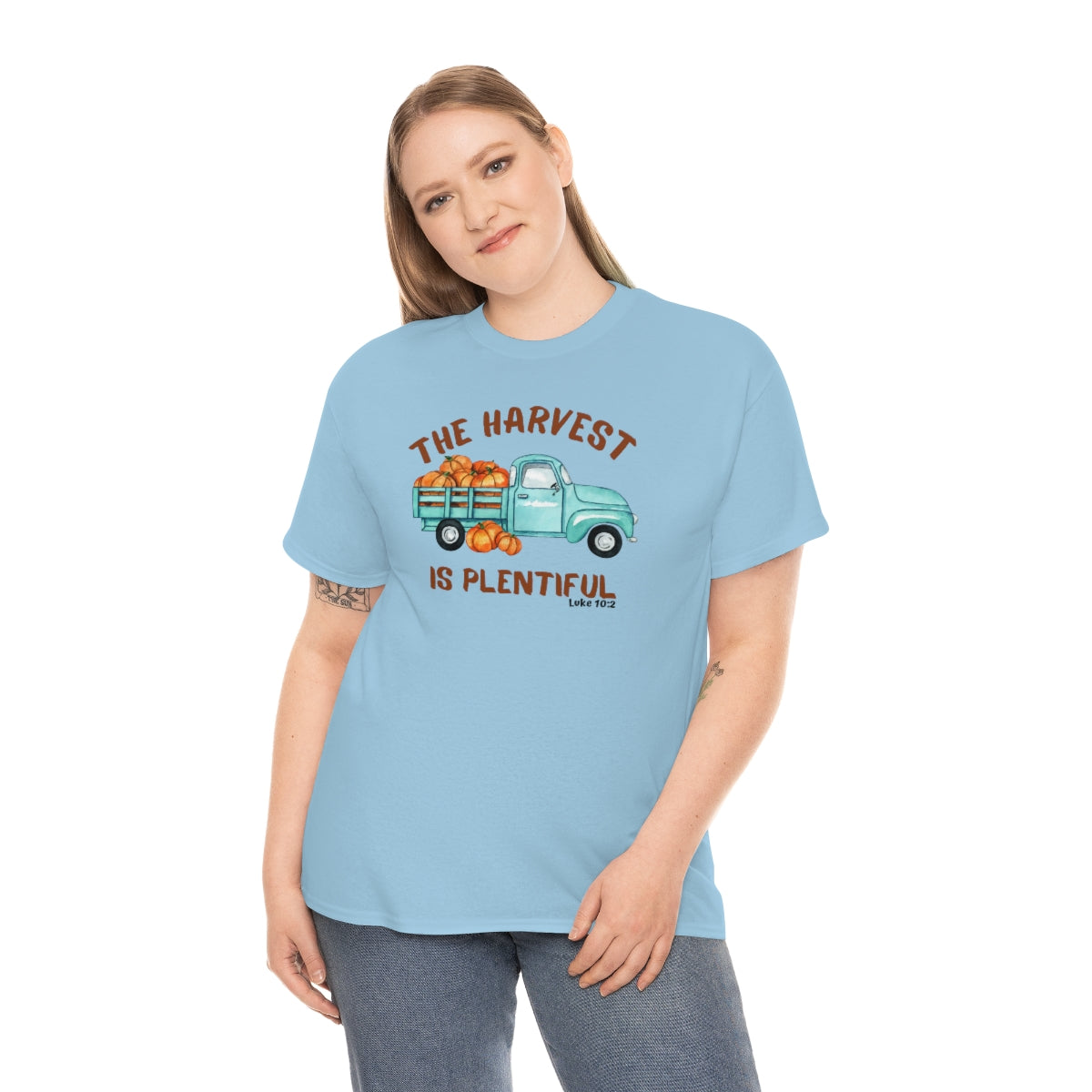 The Harvest is Plentiful Unisex Heavy Cotton Tee