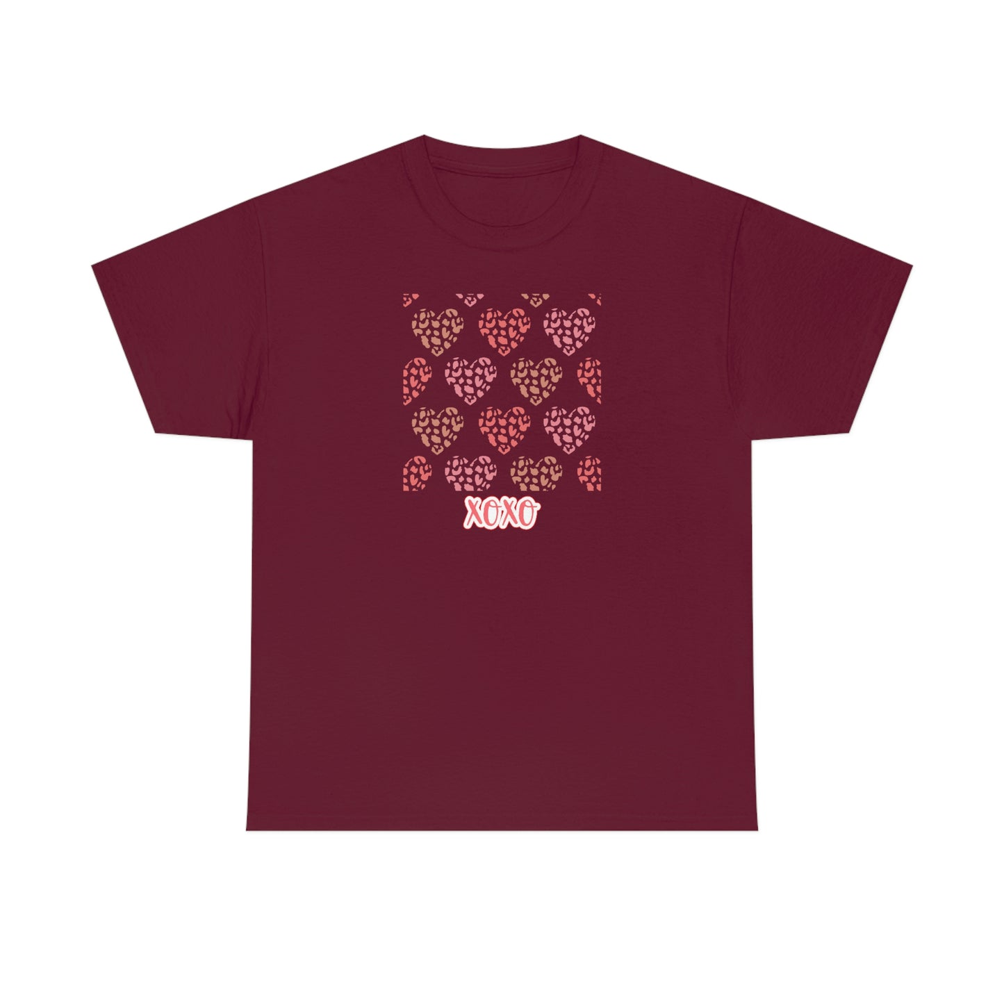 "XOXO Hearts" Unisex Heavy Cotton Tee