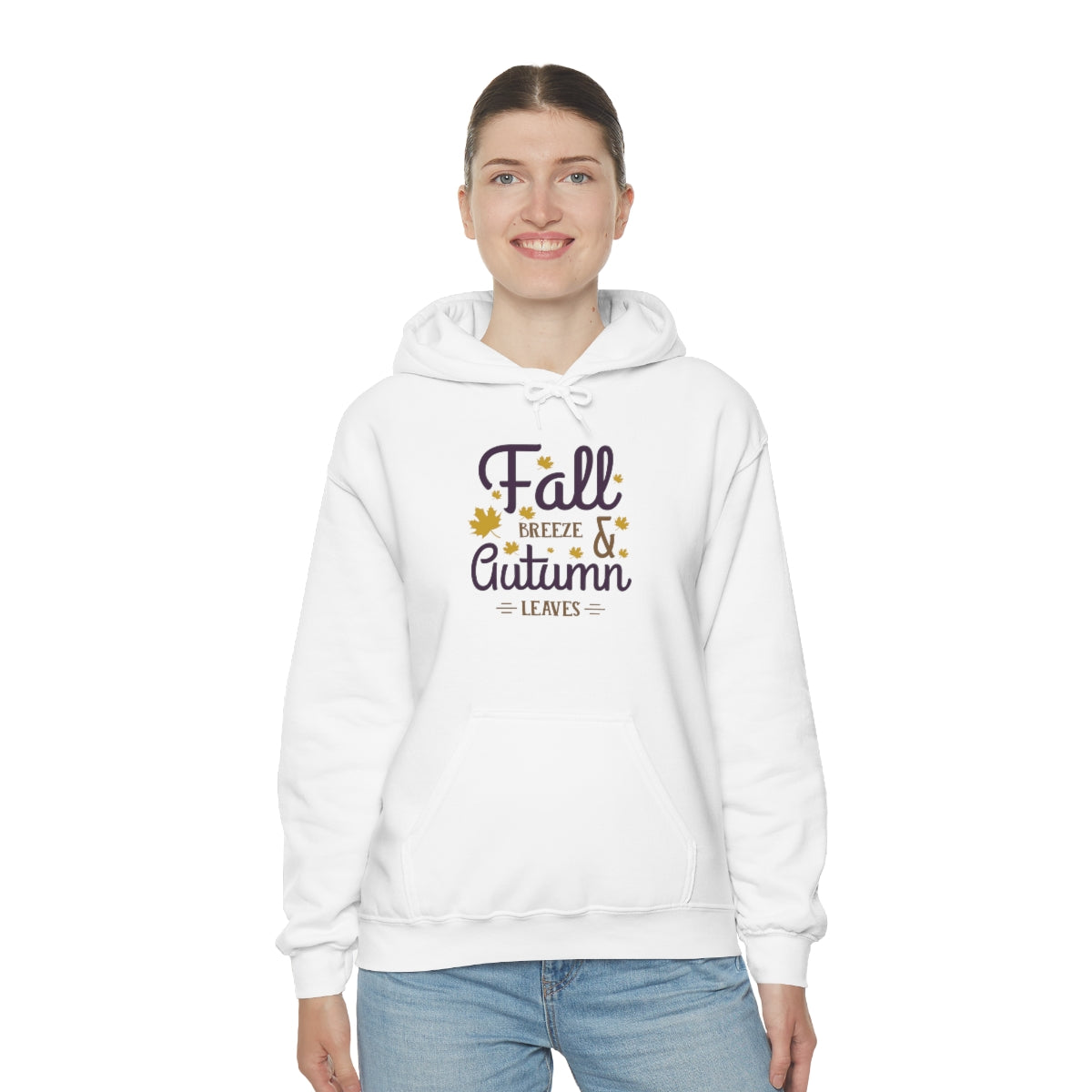 "Fall Breeze" Unisex Heavy Blend™ Hooded Sweatshirt