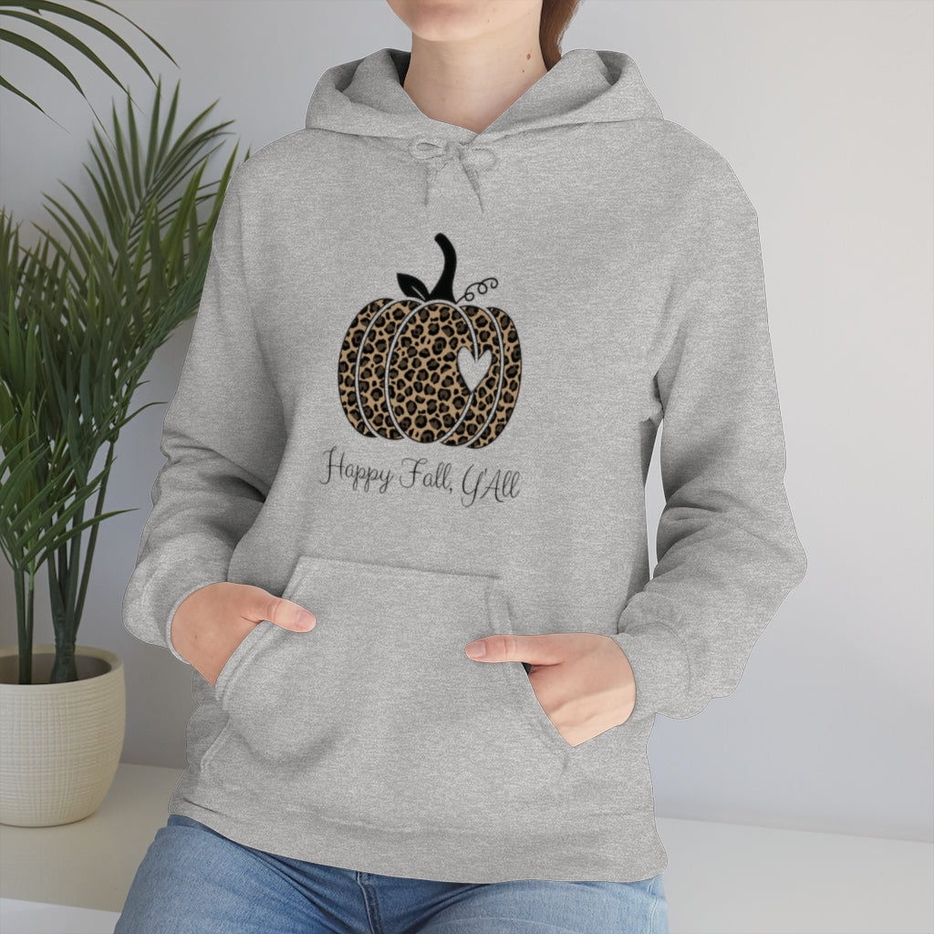Happy Fall Y'all Unisex Heavy Blend™ Hooded Sweatshirt