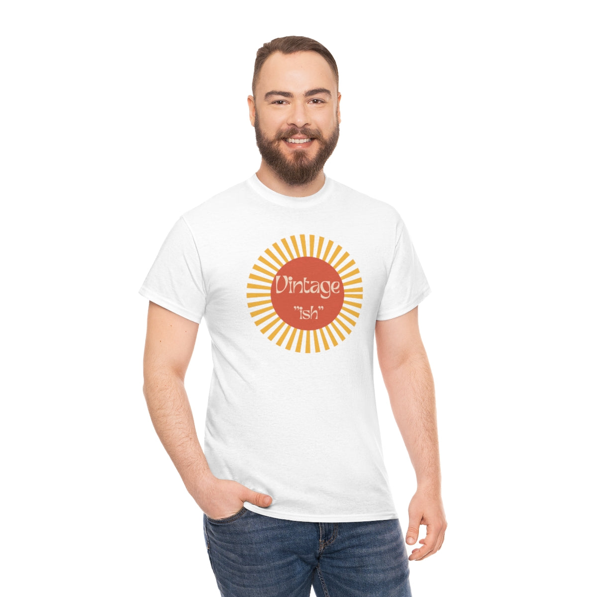 Vintage "ISH" Unisex Heavy Cotton Tee