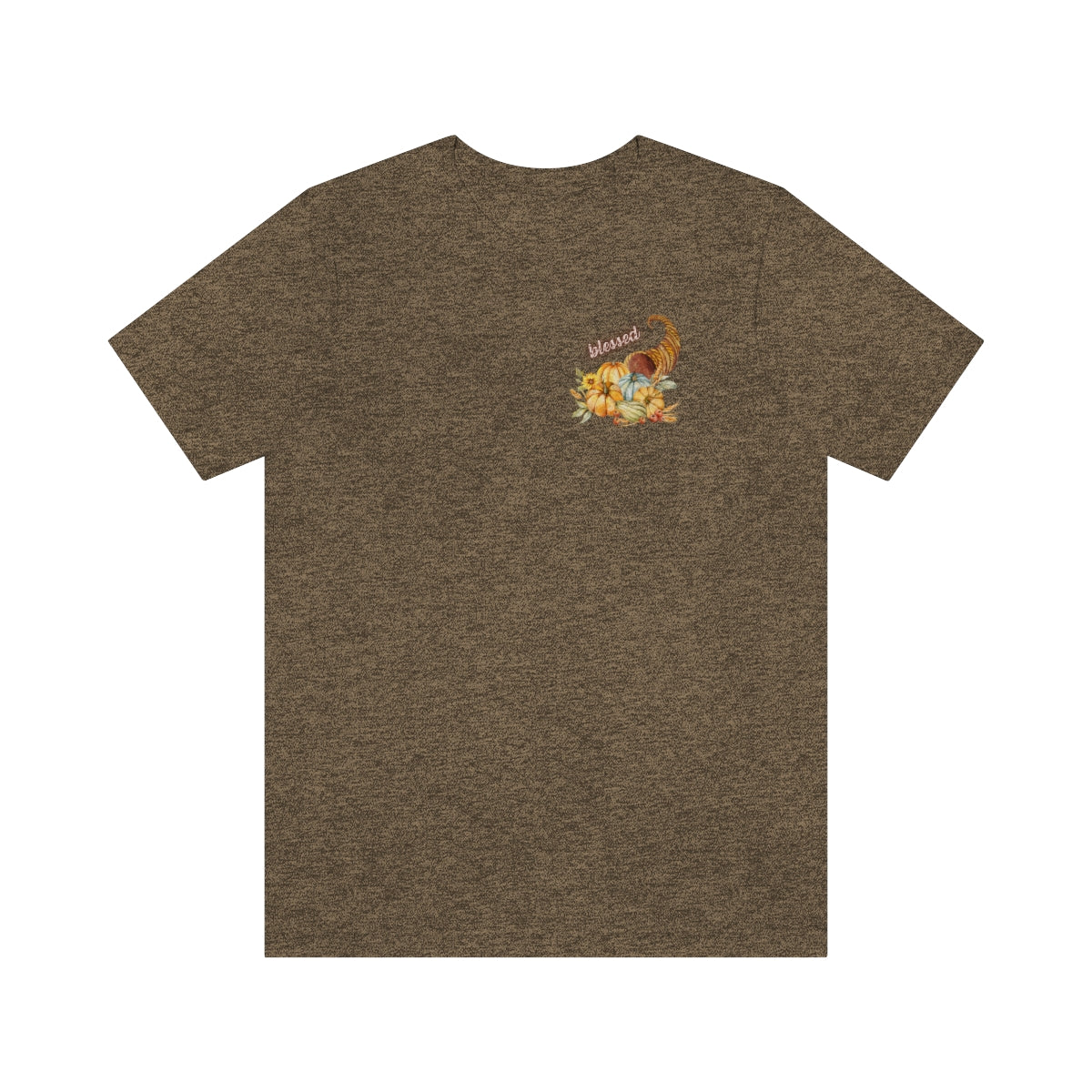 "Thankful And Blessed" Unisex Jersey Short Sleeve Tee