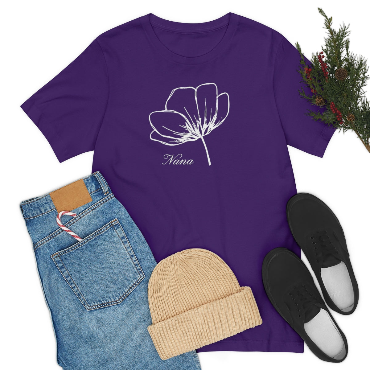 "Nana" Unisex Jersey Short Sleeve Tee