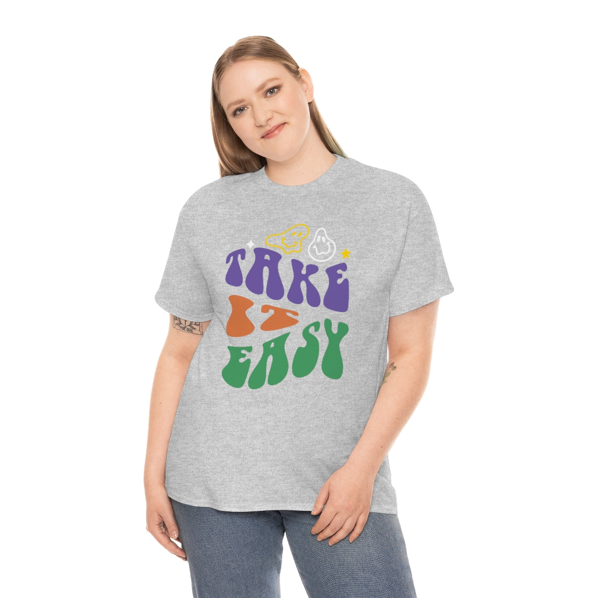 Take it Easy Unisex Heavy Cotton Tee