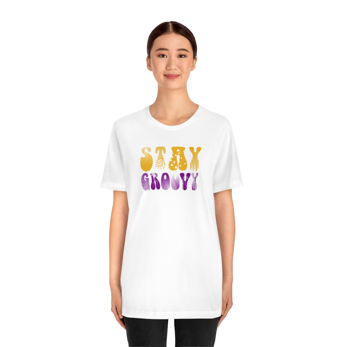 Stay Groovy Unisex Jersey Short Sleeve Tee
