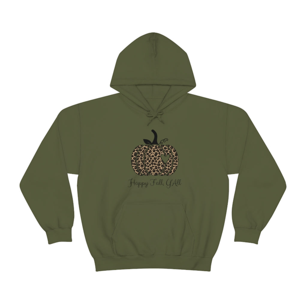 Happy Fall Y'all Unisex Heavy Blend™ Hooded Sweatshirt