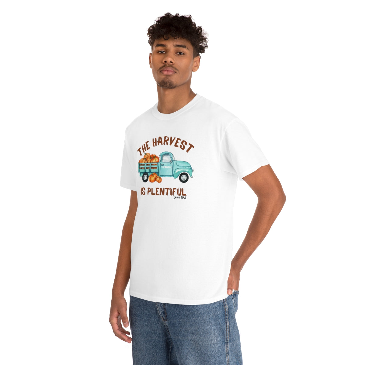 The Harvest is Plentiful Unisex Heavy Cotton Tee