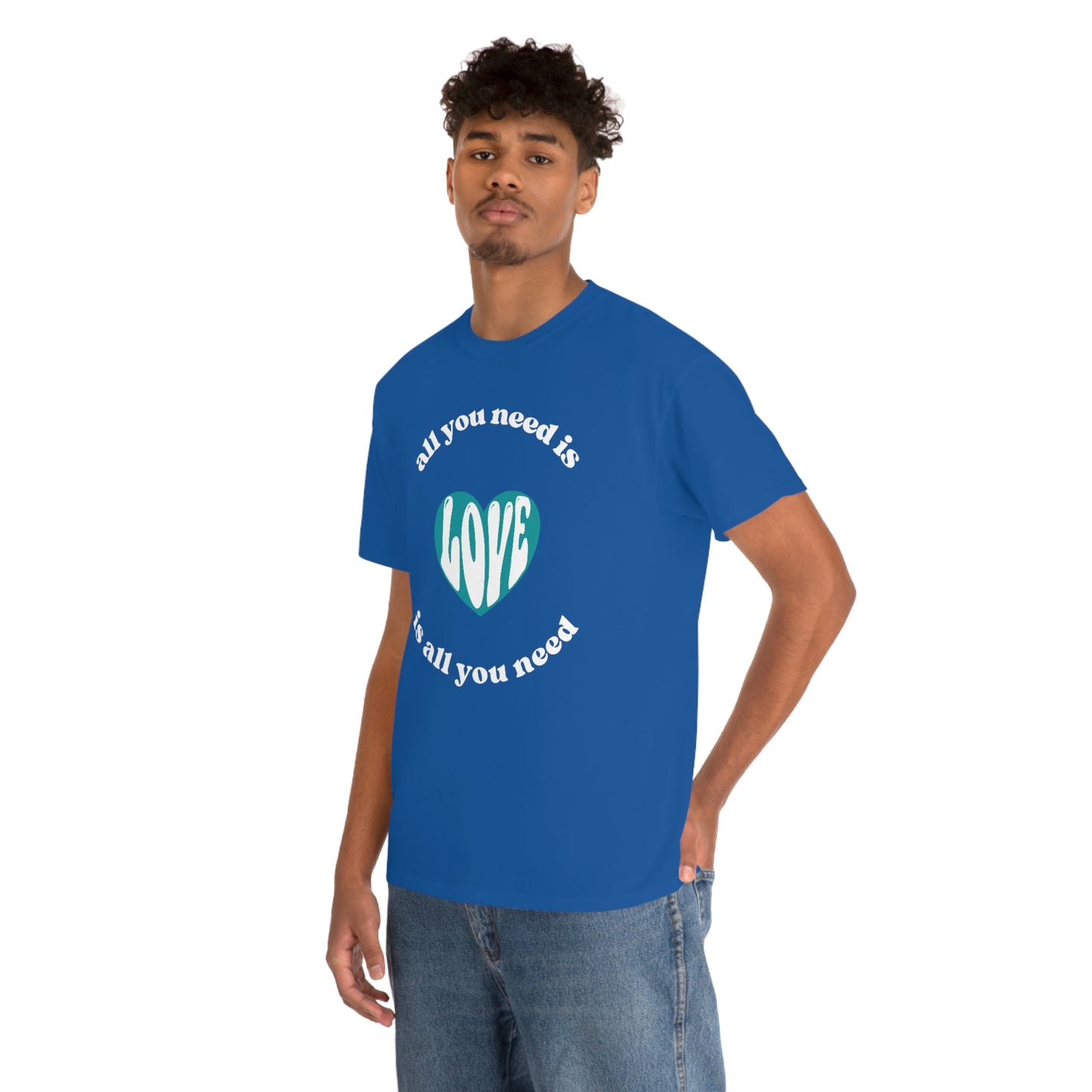 "Love" Unisex Heavy Cotton Tee