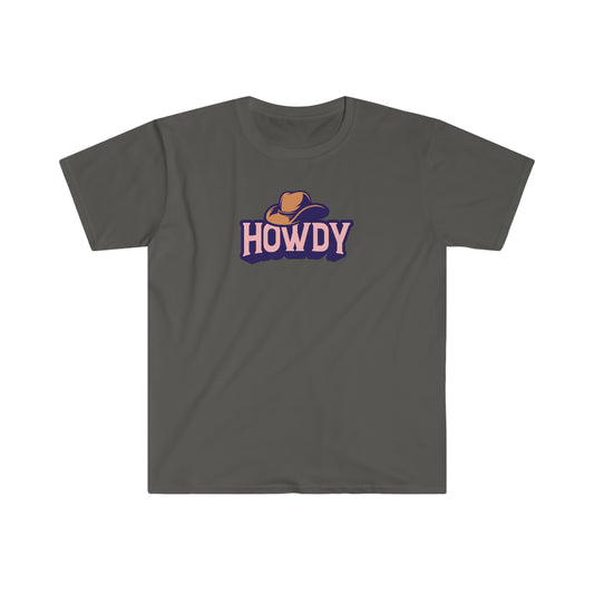 "Howdy" Unisex Softstyle T-Shirt
