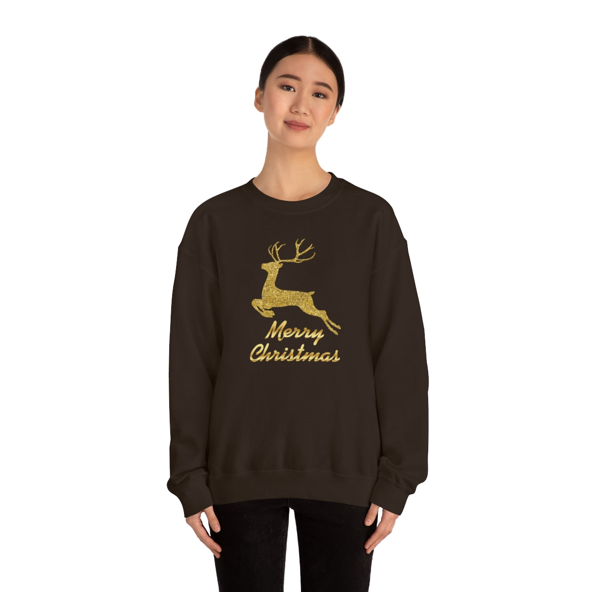 "Merry Christmas" Unisex Heavy Blend™ Crewneck Sweatshirt