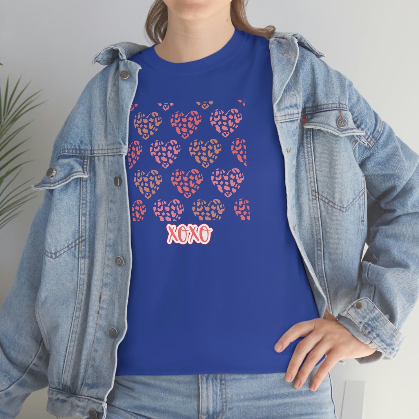 "XOXO Hearts" Unisex Heavy Cotton Tee