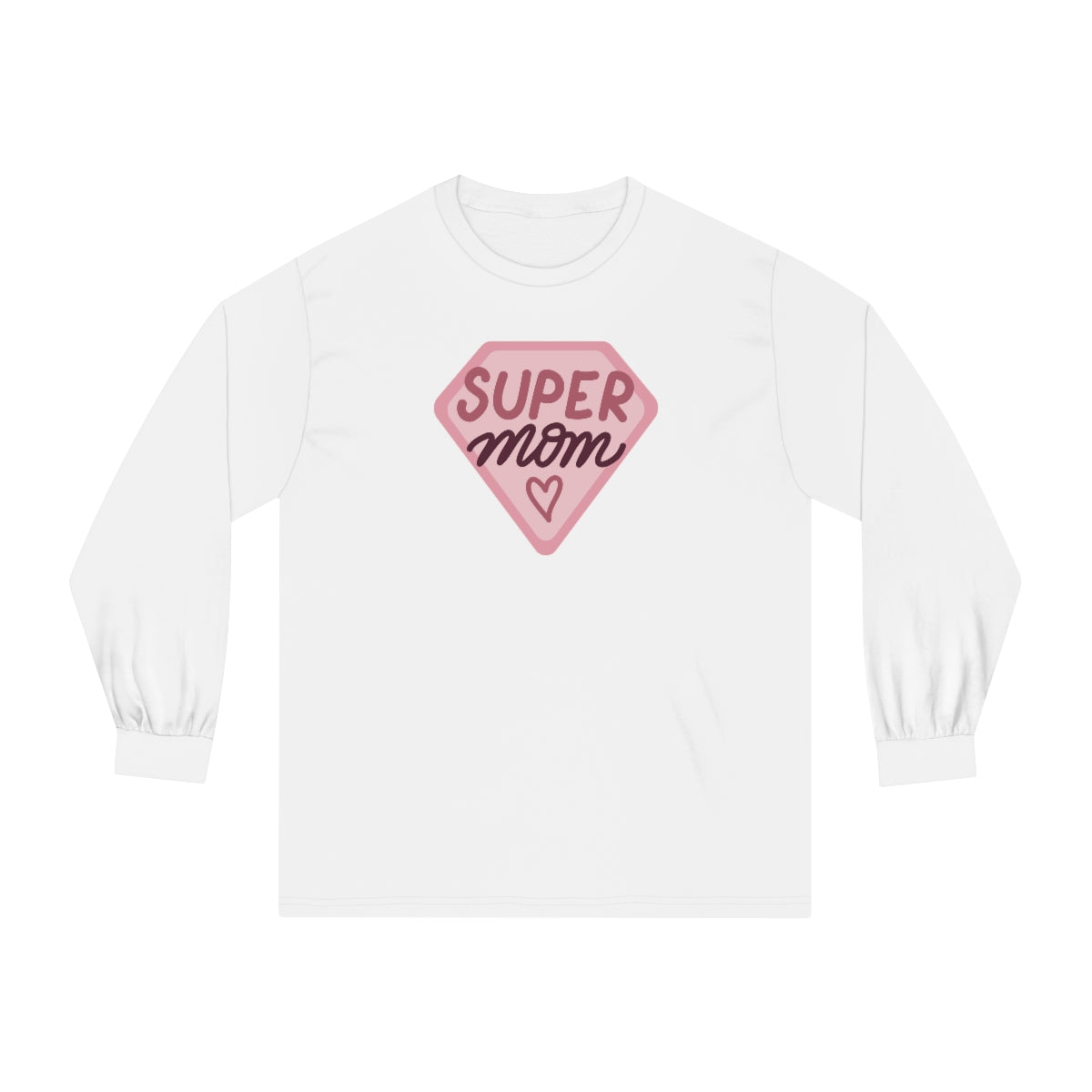 "Super Mom" Unisex Classic Long Sleeve T-Shirt