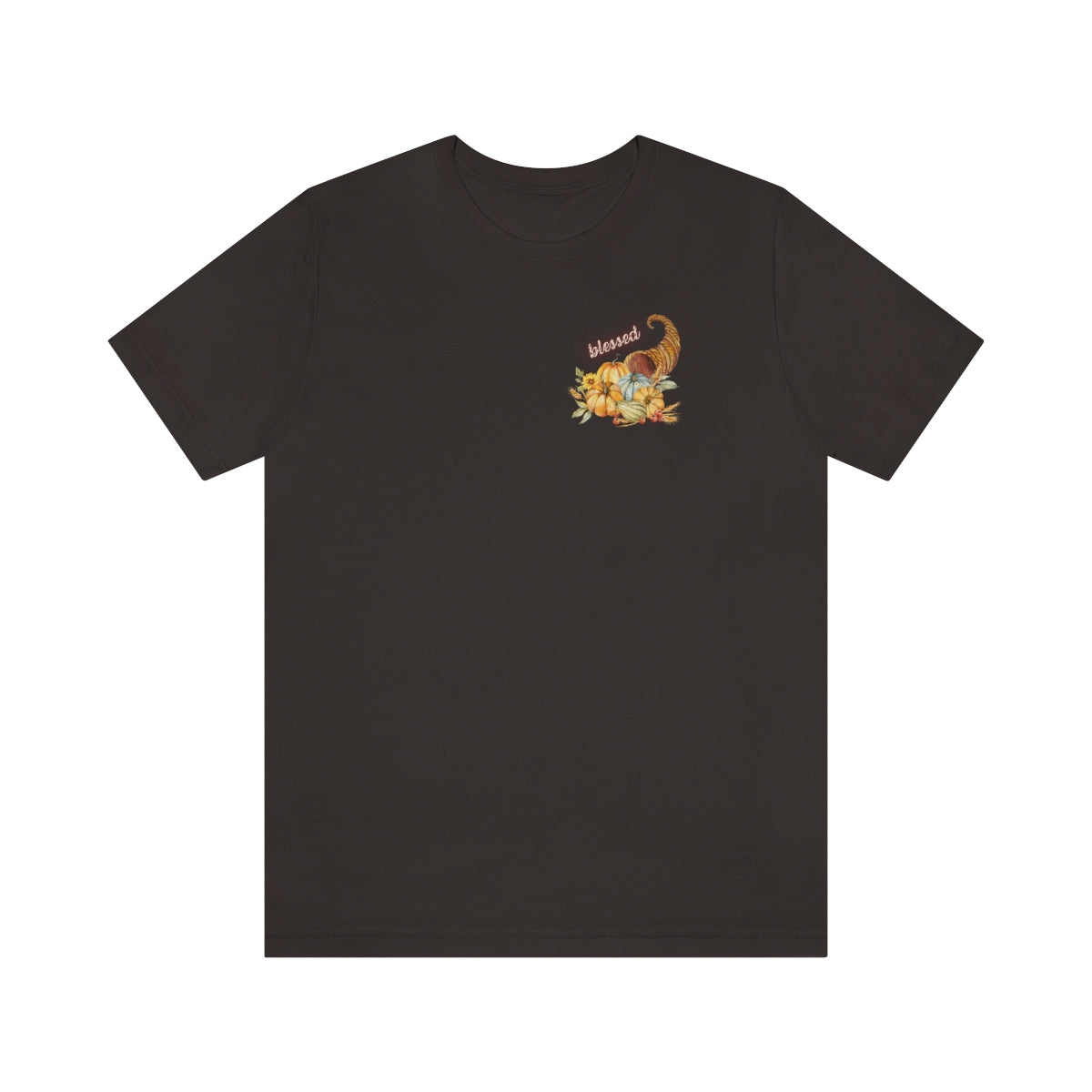 "Thankful And Blessed" Unisex Jersey Short Sleeve Tee