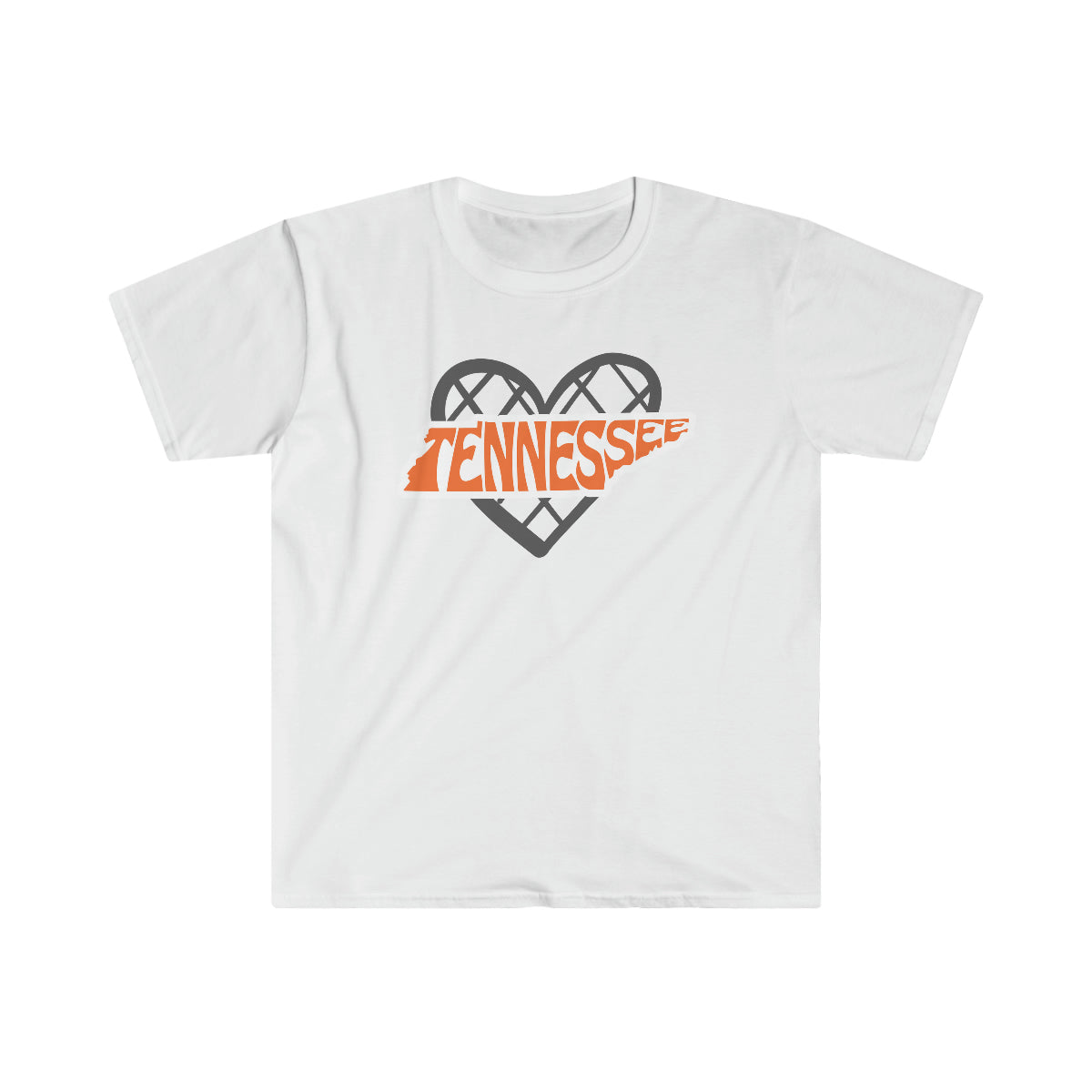 "Tennessee Heart" Unisex Softstyle T-Shirt
