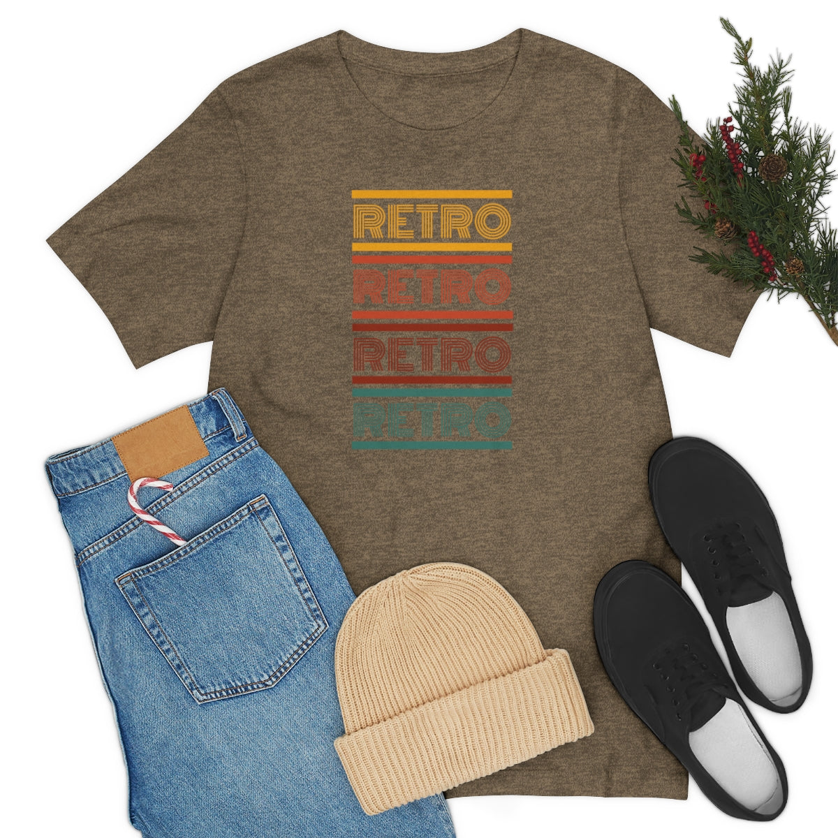 Retro Unisex Jersey Short Sleeve Tee
