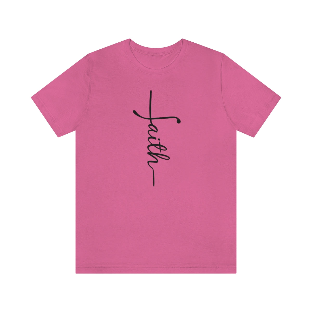"Faith" Unisex Jersey Short Sleeve Tee