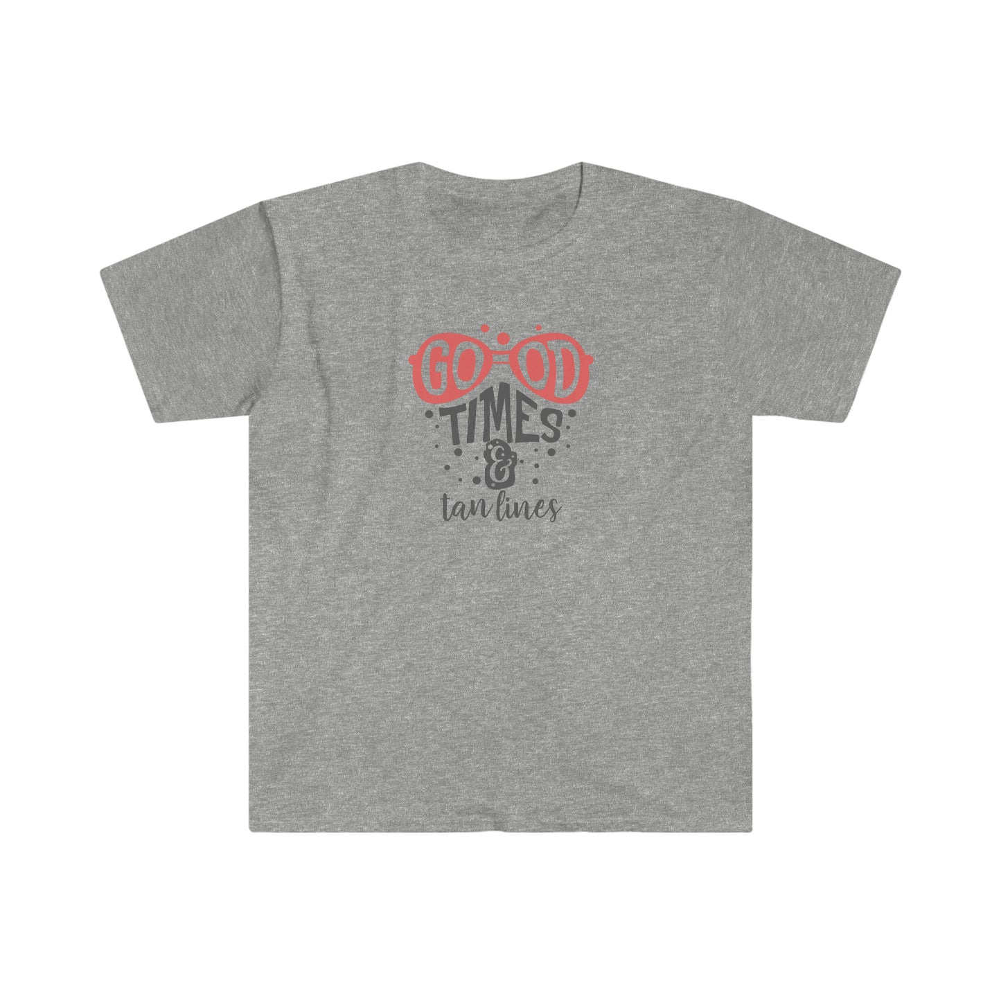 "Good Times & Tan Lines" Unisex Softstyle T-Shirt