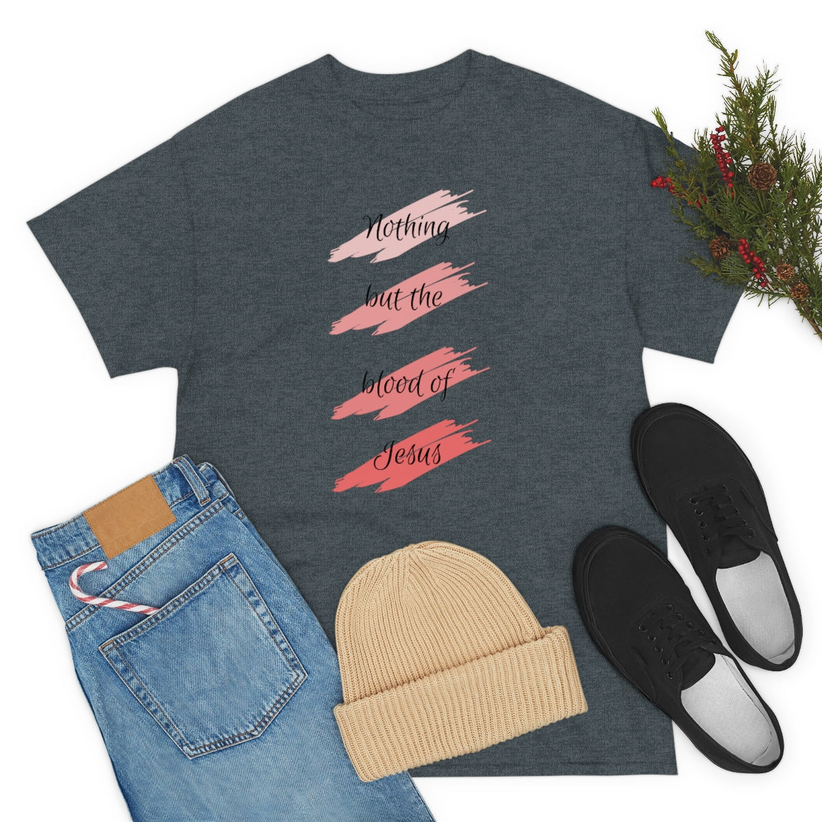 "Nothing But the Blood" Unisex Heavy Cotton Tee