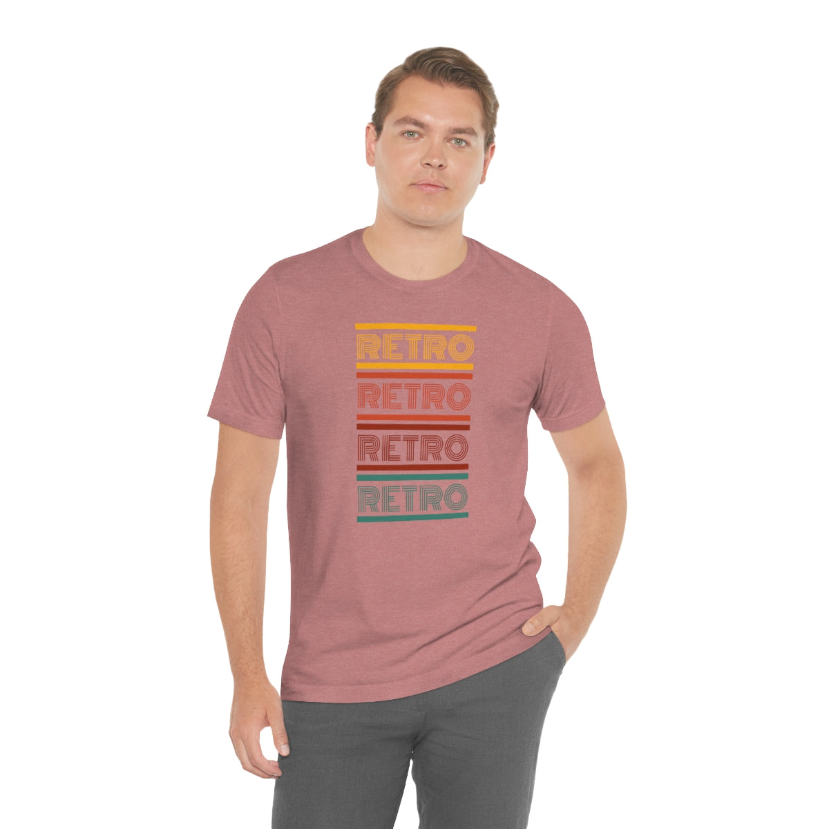 Retro Unisex Jersey Short Sleeve Tee