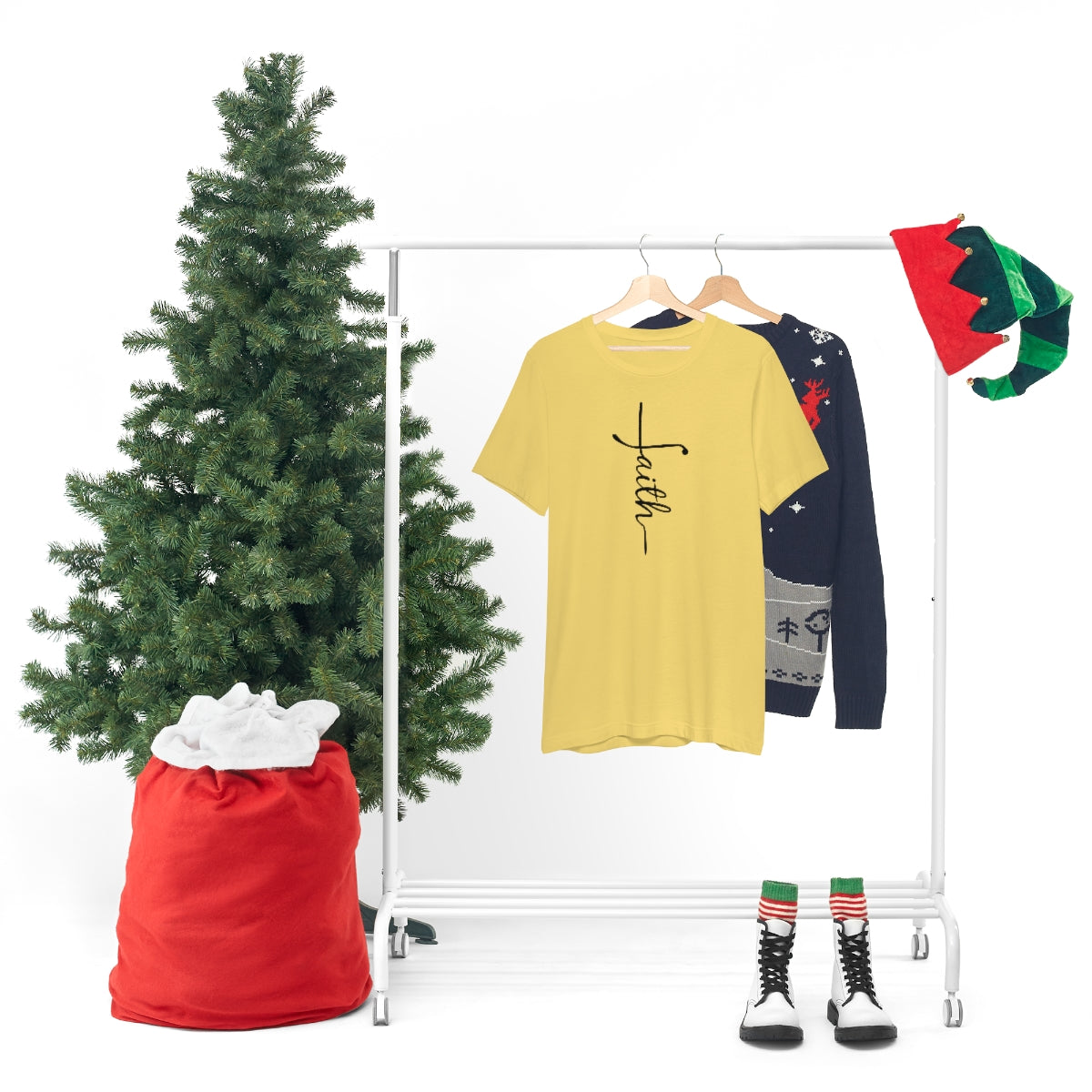"Faith" Unisex Jersey Short Sleeve Tee