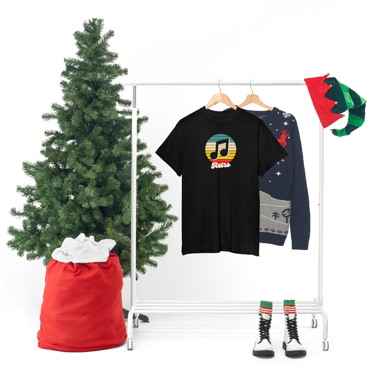 "Retro" Unisex Heavy Cotton Tee