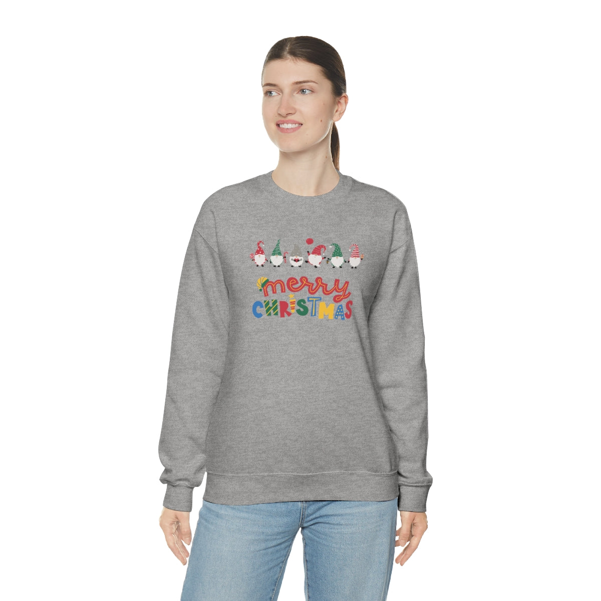 "Merry Christmas" Unisex Heavy Blend™ Crewneck Sweatshirt