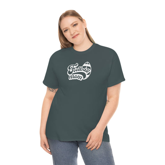 Football Mom Unisex Heavy Cotton Tee