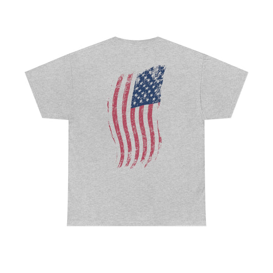 "Patriotic & Proud" Unisex Heavy Cotton Tee